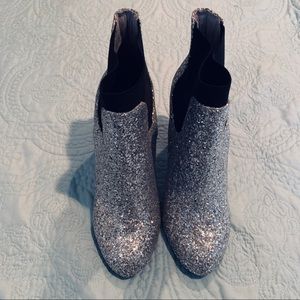 Sparkly Heeled Boots